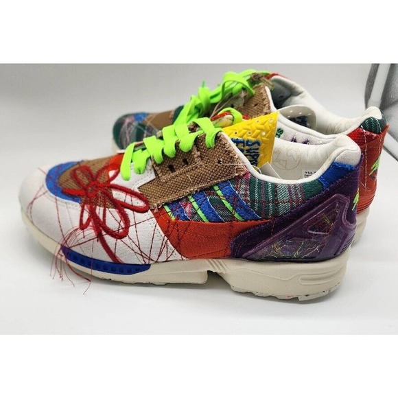 Adidas ZX 8000 Superearth x Sean Wotherspoon Off White/Blue/Red GZ3088 mens 6.5 main image 13